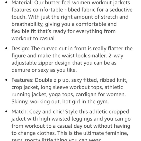 NWT Amazon zip up sweater - Picture 4 of 10